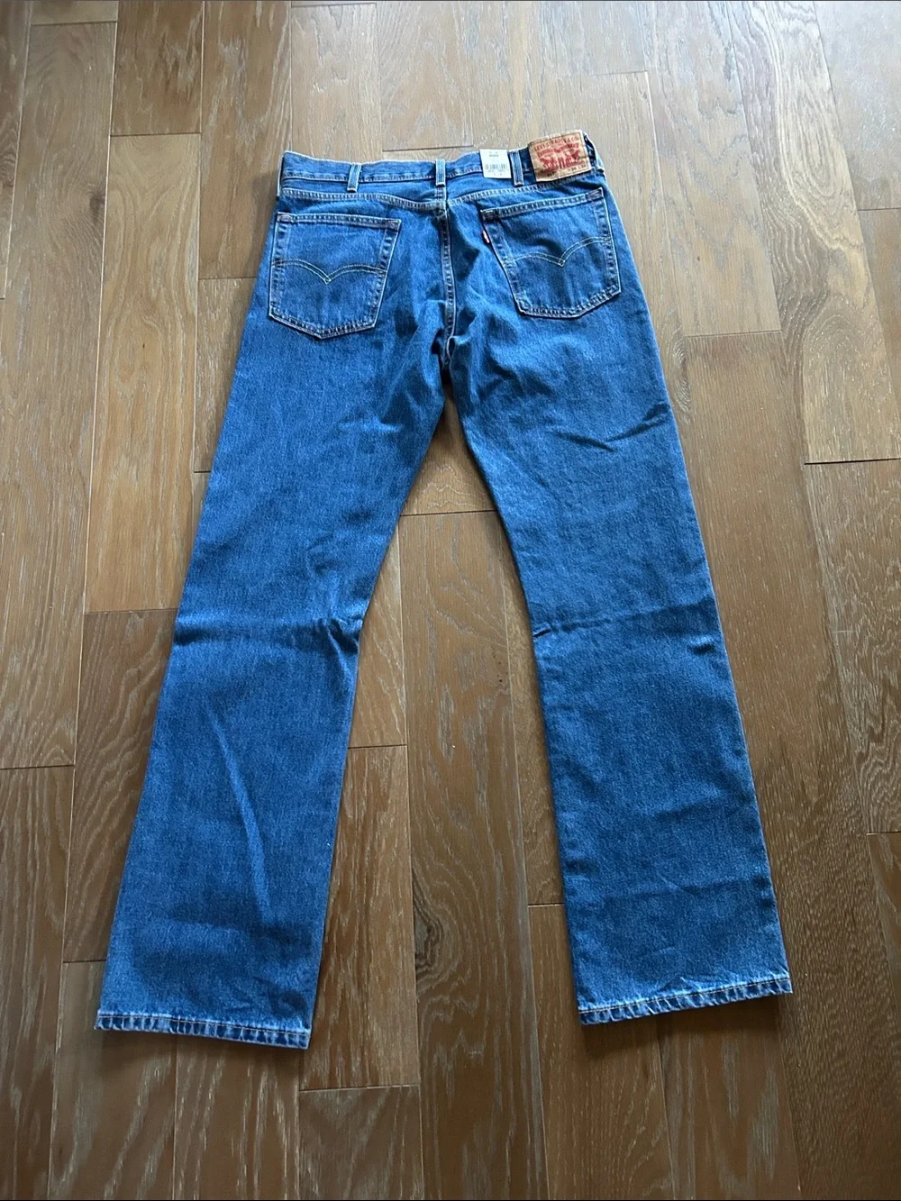 Levi's Men's Straight Jeans in Blue Denim